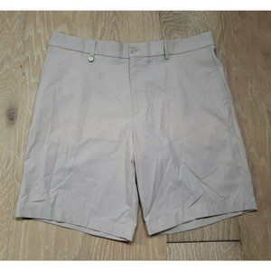 Golfino Men's Techno Stretch Bermuda Khaki Golf Shorts Adult XL 38" Waist